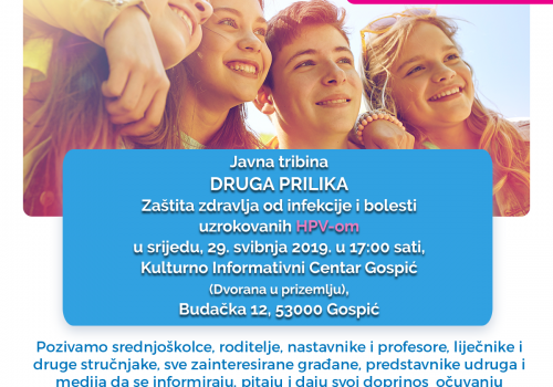 Javna tribina DRUGA PRILIKA