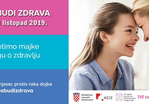 Nacionalni projekt MAMA, BUDI ZDRAVA – Ružičasti listopad“ 2019.
